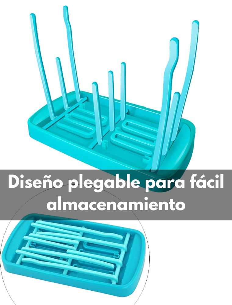 Escurridor Secador de Mamaderas Plegable