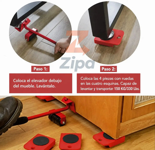 Kit Movedor de Muebles